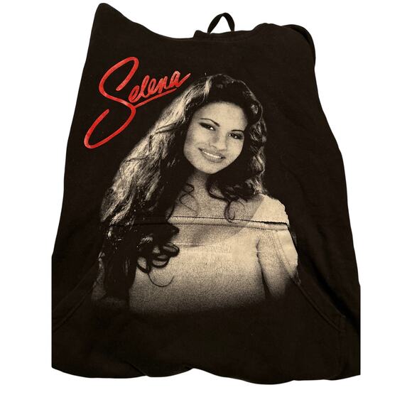 GUC Unisex Adult Size Small Selena Hoodie Black Sweatshirt - Picture 2 of 6
